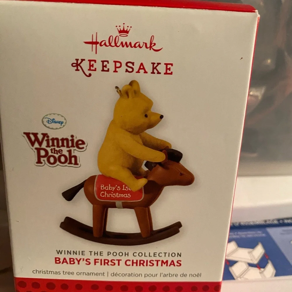Winnie the Pooh first Christmas ornament